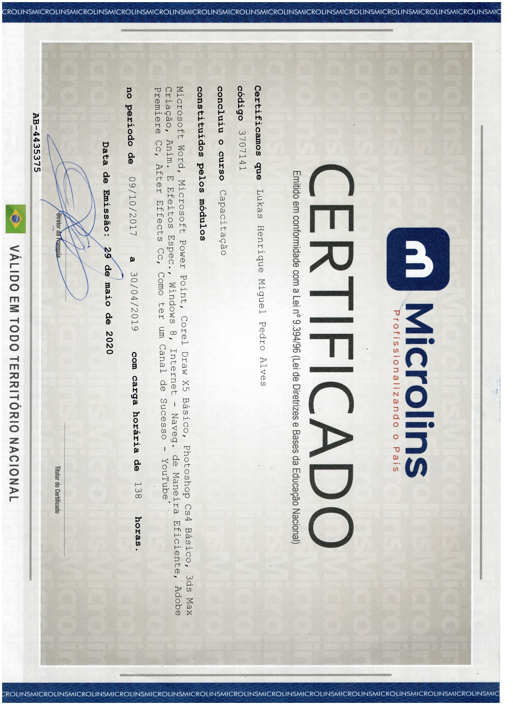 Microlins Capacitação 118h
